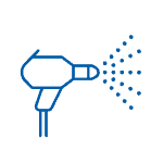 Sandblasting icon